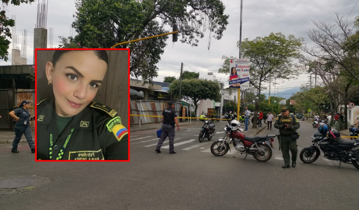 Patrullera asesinada en Neiva