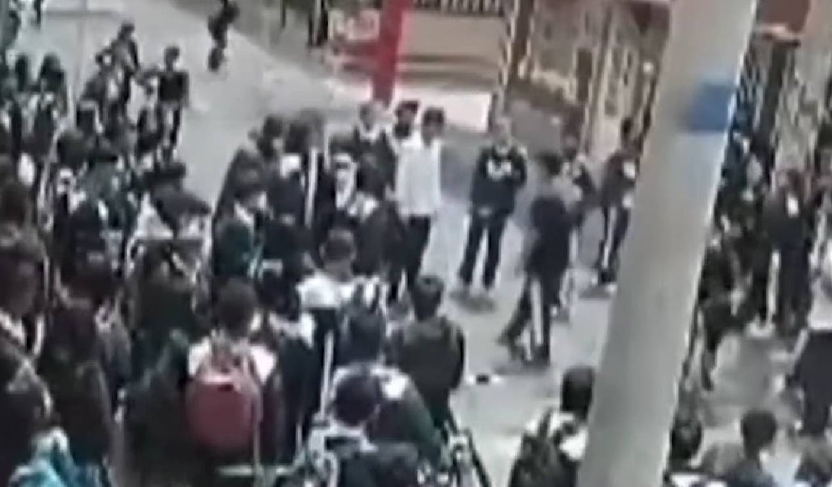 Pelea de colegio