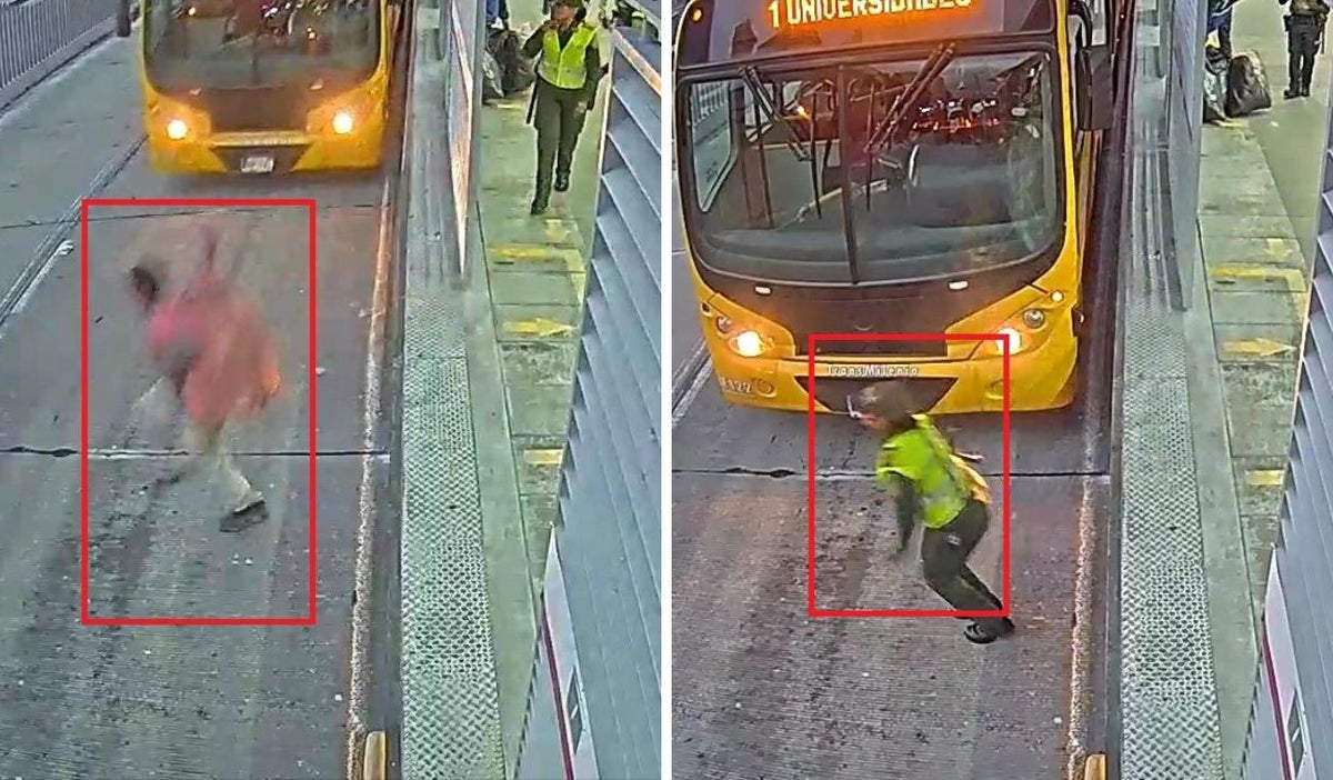 Persiguió ladrón en estación Universidades