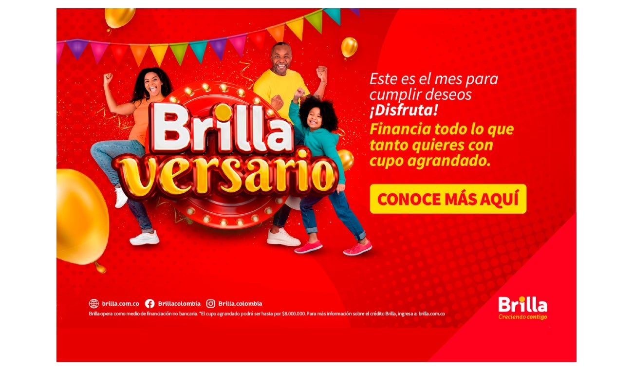 Brilla celebra sus 16 años con un Brillaversario