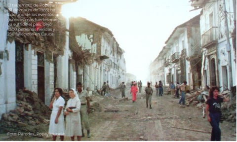 Los temblores más fuertes en la historia de Colombia
