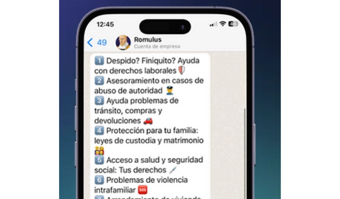 Romulus, inteligencia artificial que sirve como abogado