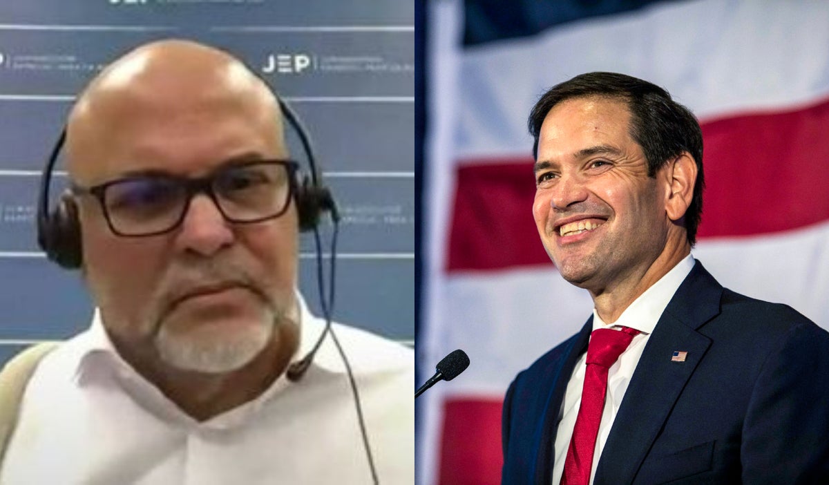 Salvatore Mancuso y Marco Rubio