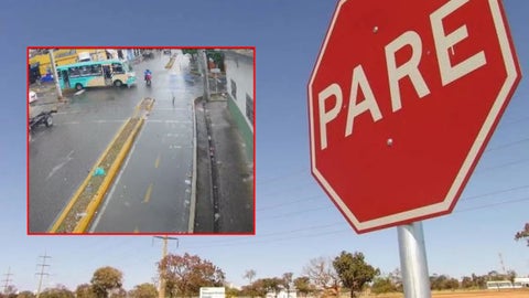 Los peligros de volarse un pare: grave accidente de motociclista imprudente