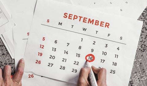 Por qué no hay festivos en septiembre