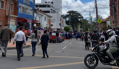 Temblor en Colombia