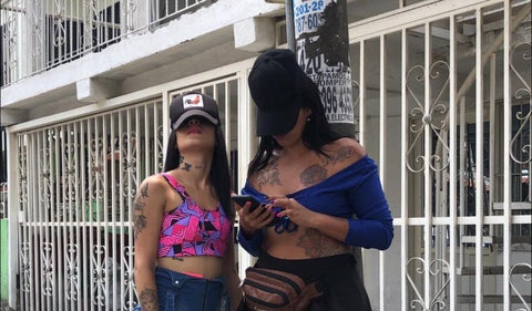 Vero Huesos, influencer capturada por microtráfico