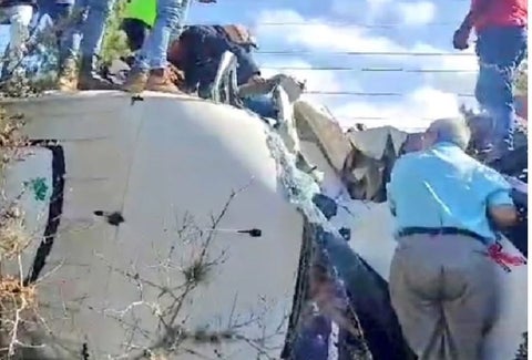 Accidente en Villa de Leyva