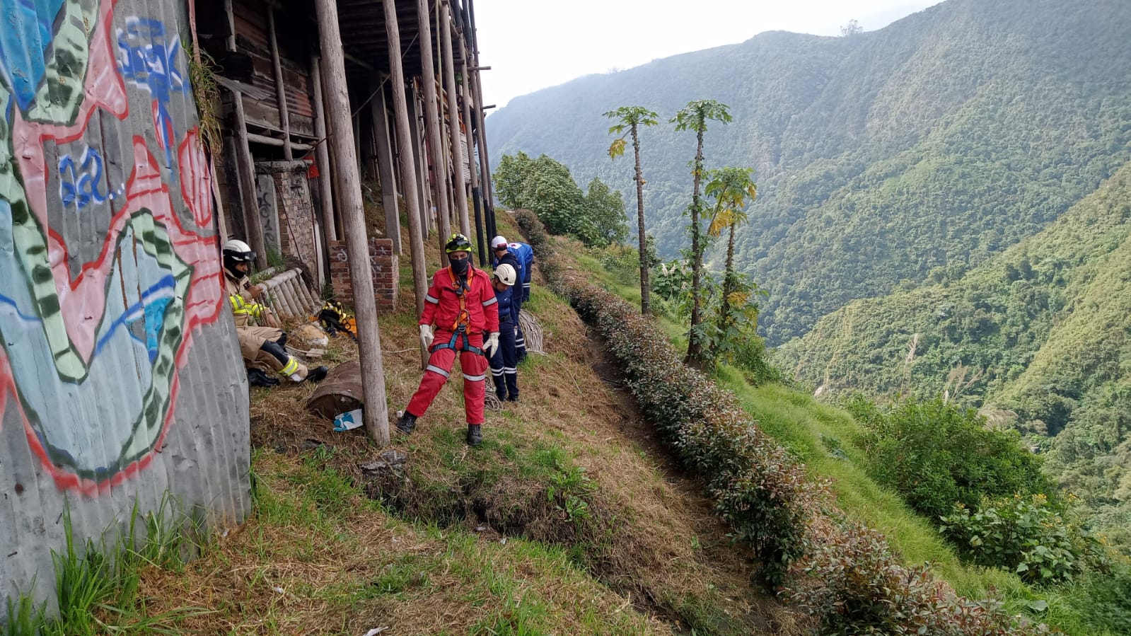 Cuerpo en el salto de Tequendama