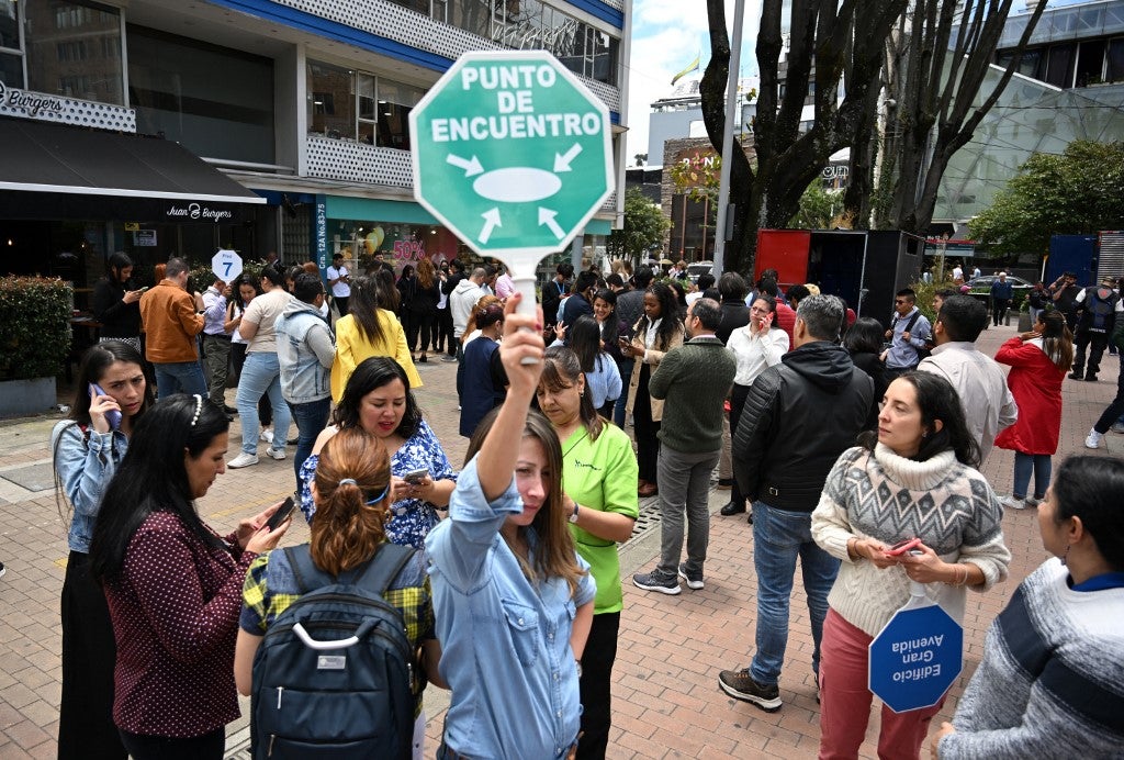 Temblores en Colombia