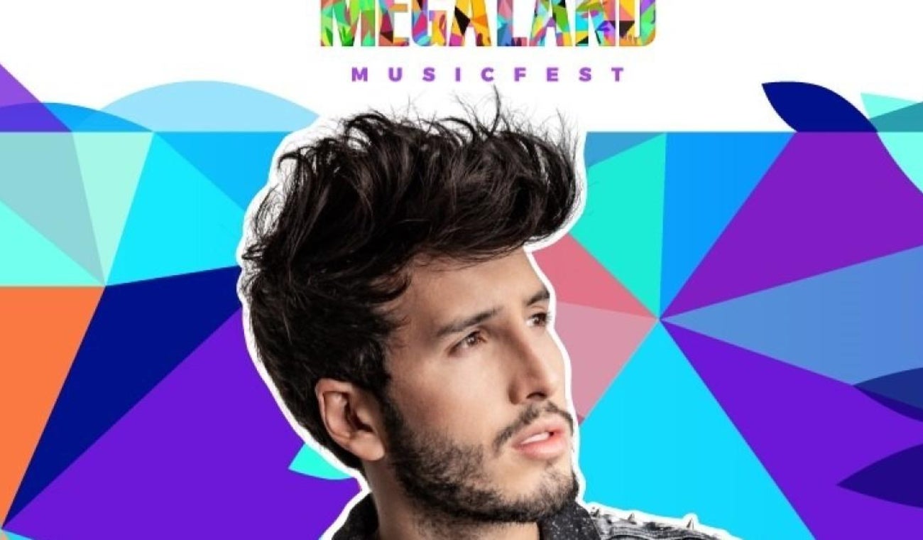 Sebastián Yatra en el Megaland