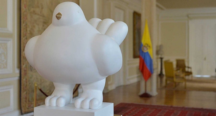 Paloma de la Paz de Botero