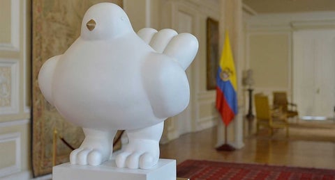 Paloma de la Paz de Botero