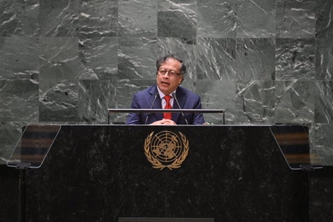 Gustavo Petro en la ONU