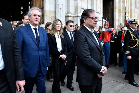 Presidente Petro y familia Botero