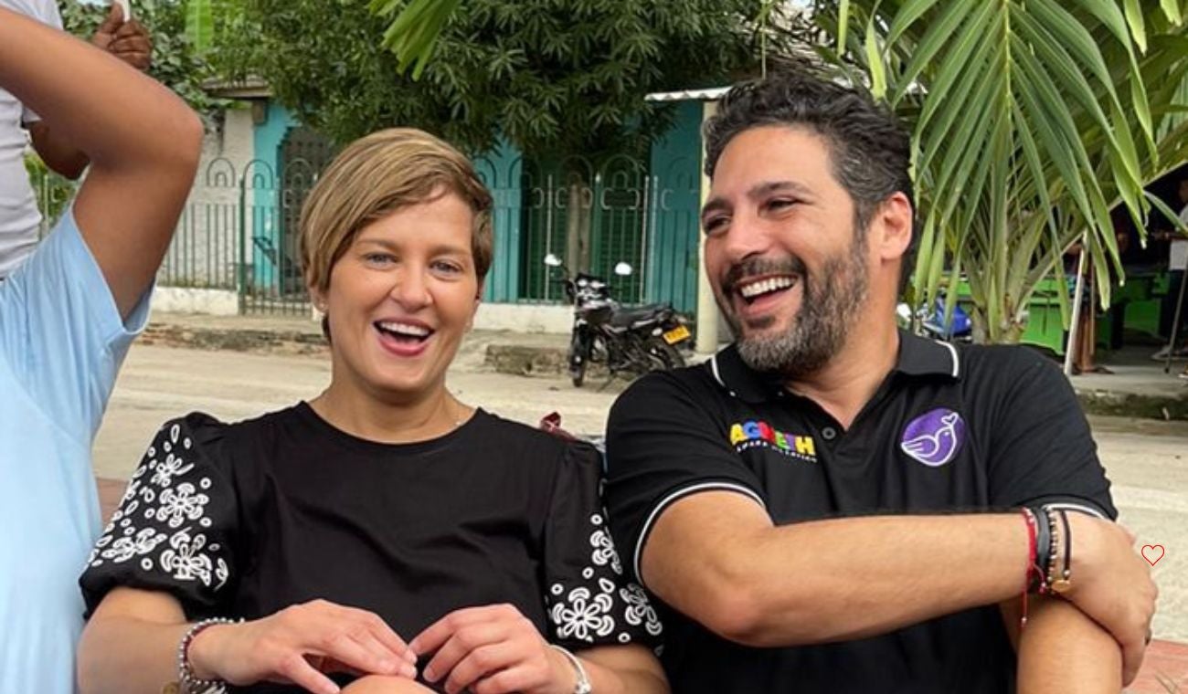 Verónica Alcocer y Agmeth Escaf