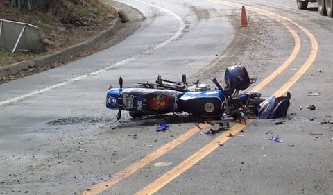 Accidente de moto