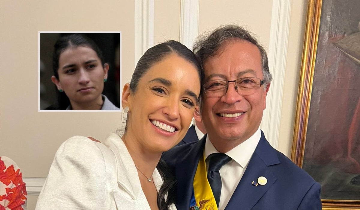 Adelina Guerrero y Gustavo Petro