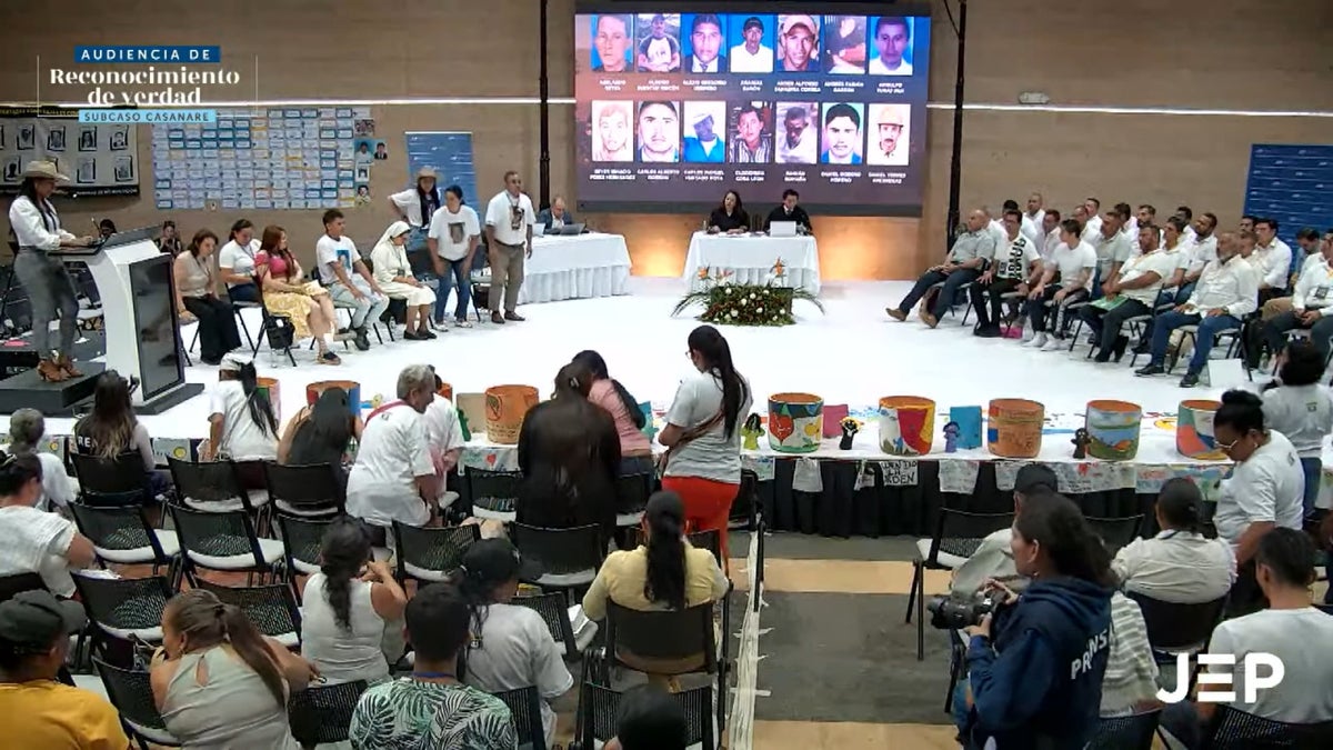 Audiencia JEP en Casanare