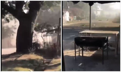 Explota carro bomba cerca a estación de Policía en Jamundí