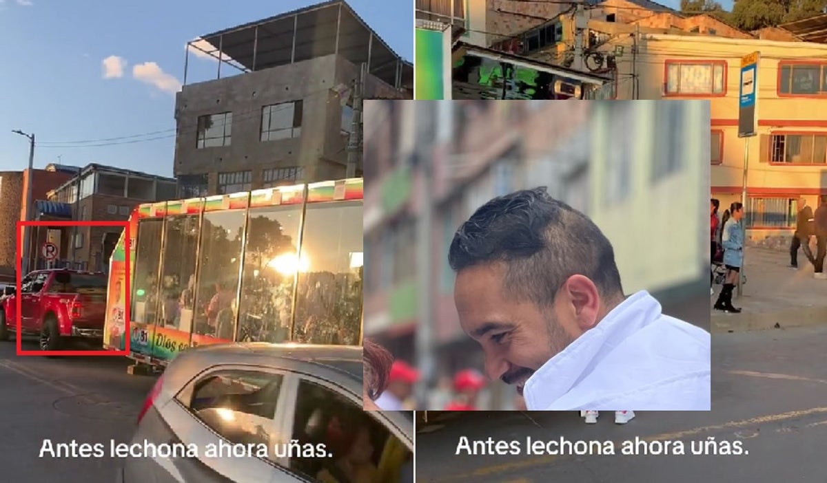 Candidato ofrece manicure gratis en vehículo malparqueado