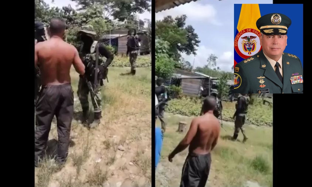 Mayor General Helder Giraldo, Comandante de las Fuerzas Militares, habla de la situación en Tierralta, Córdoba