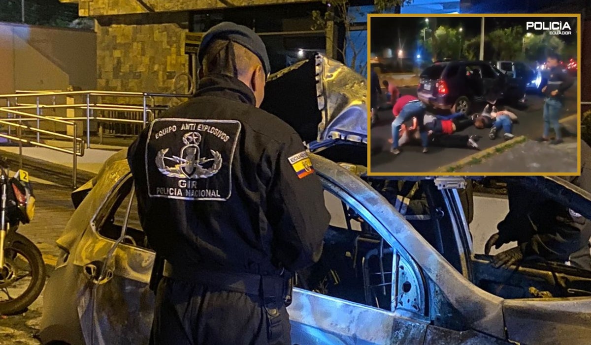 Carro bomba en Quito, Ecuador. Un colombiano fue detenido