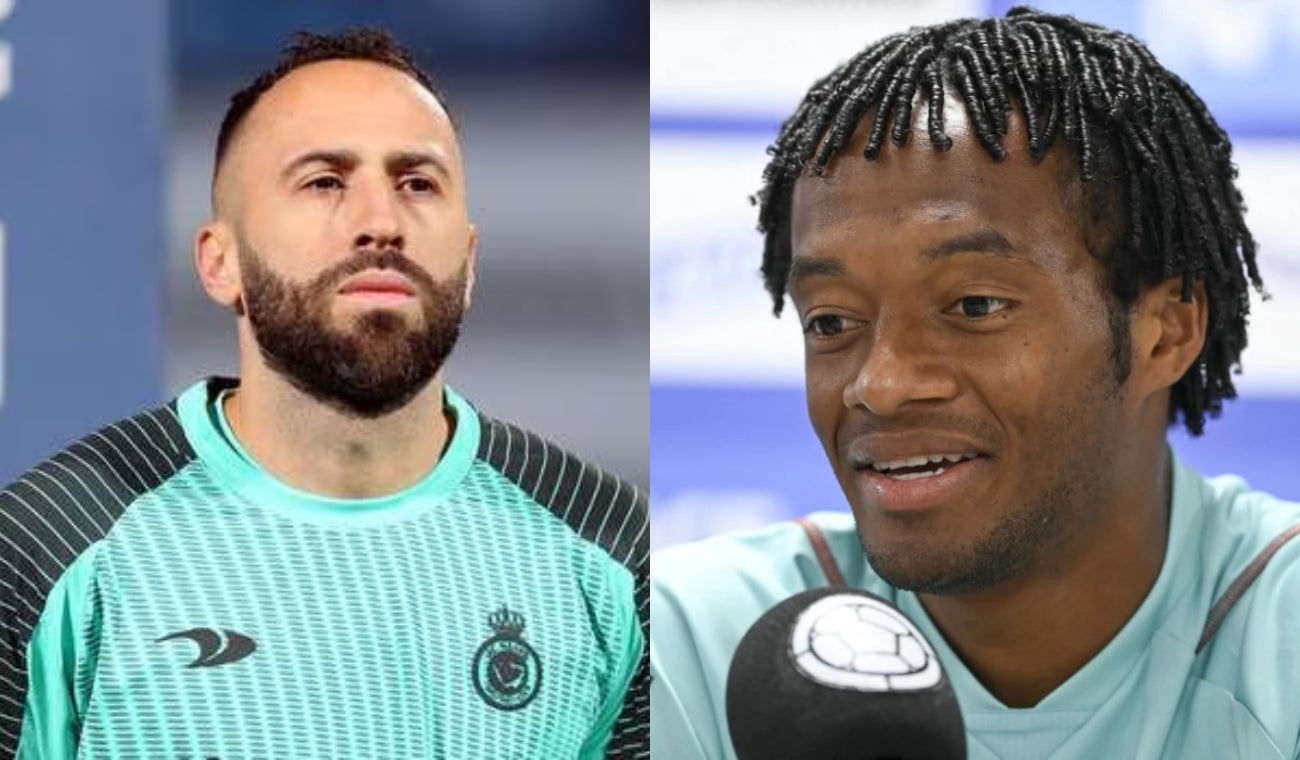 David Ospina y Juan Guillermo Cuadrado