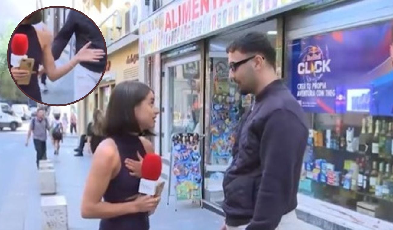 Periodista fue agredida en plena transmisión