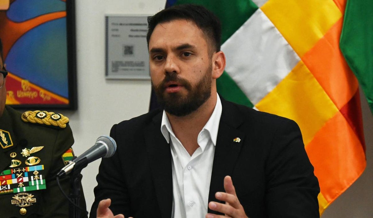 Eduardo del Castillo, ministro del Interior de Bolivia