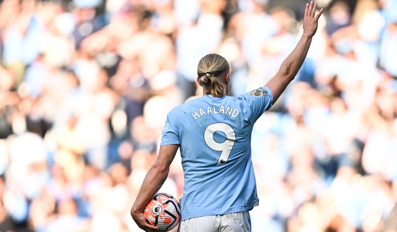 Erling Haaland, delantero del Manchester City