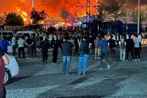 Explosión en aeropuerto