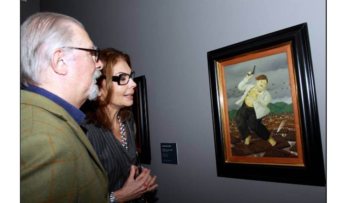 Fernando Botero se casó tres veces.
