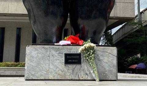 Homenajes a Fernando Botero en Medellín
