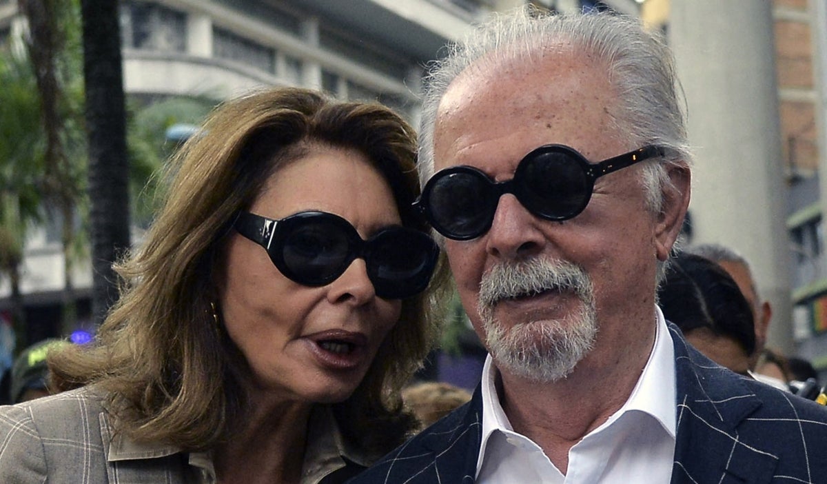 Fernando Botero y Sophia Vari