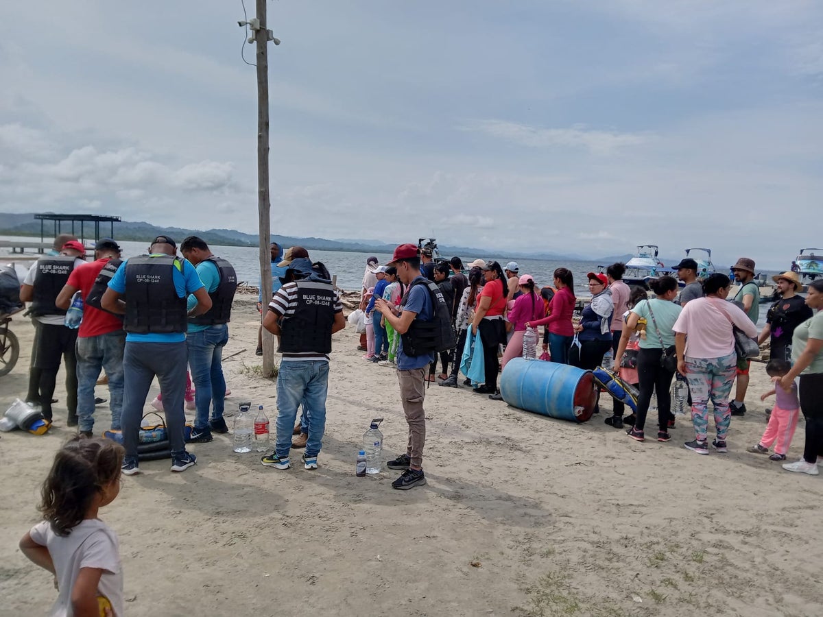 Las largas travesías por las selvas duran hasta tres días