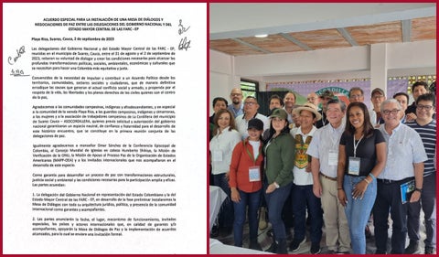 Gobierno y disidencias de Iván Mordisco acuerdan iniciar mesa de diálogo