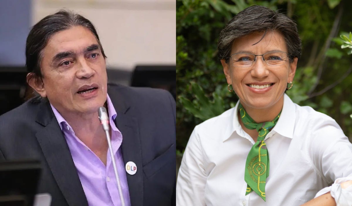Gustavo Bolívar y Claudia López