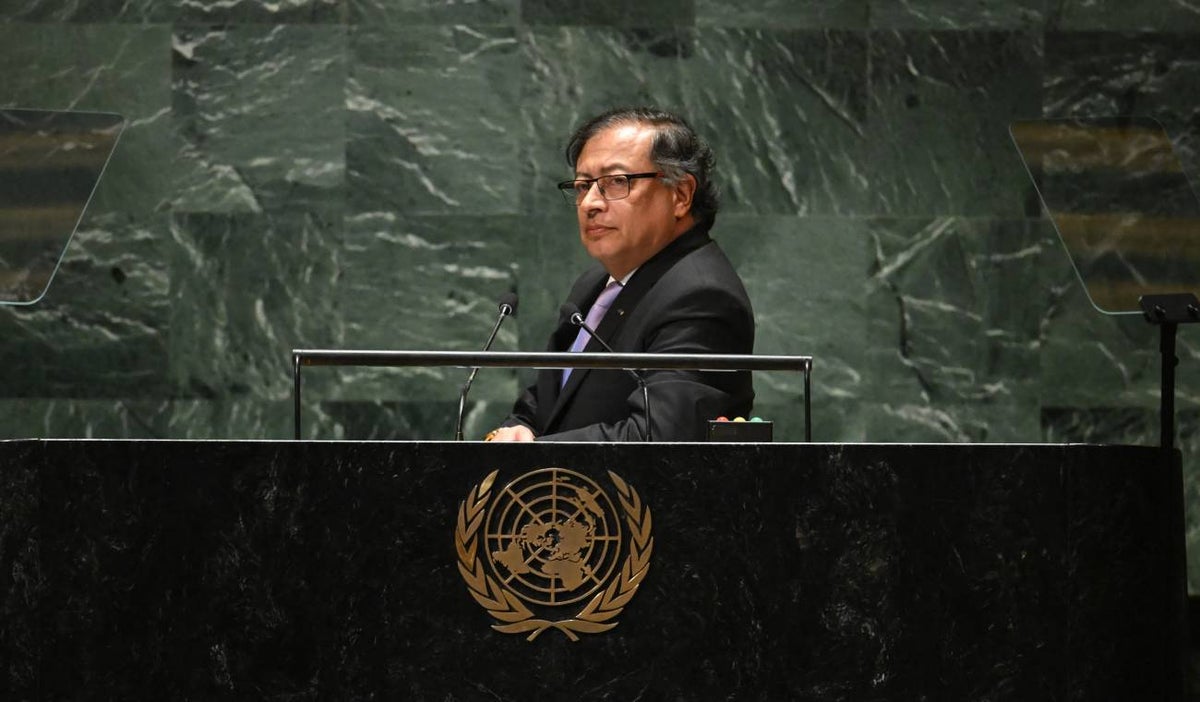 Gustavo Petro en la ONU