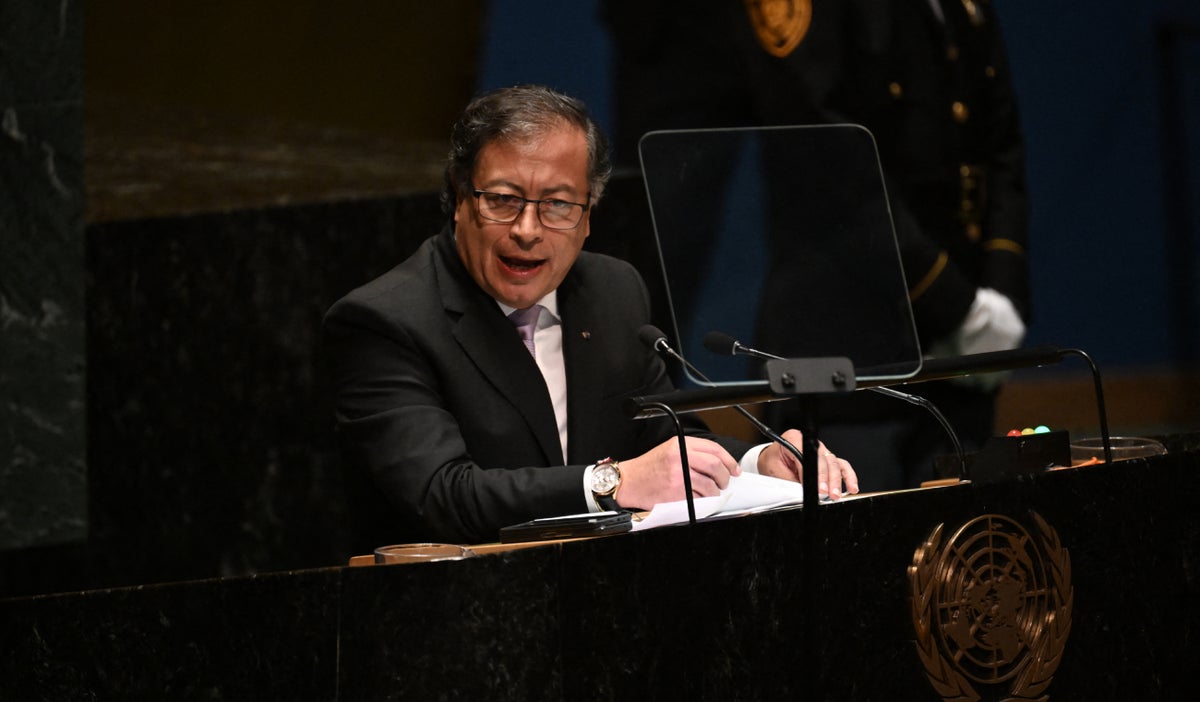Gustavo Petro en la ONU