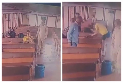 Hombre quema el cabello a otro en Turquía