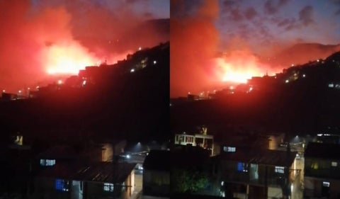Incendio en Cali