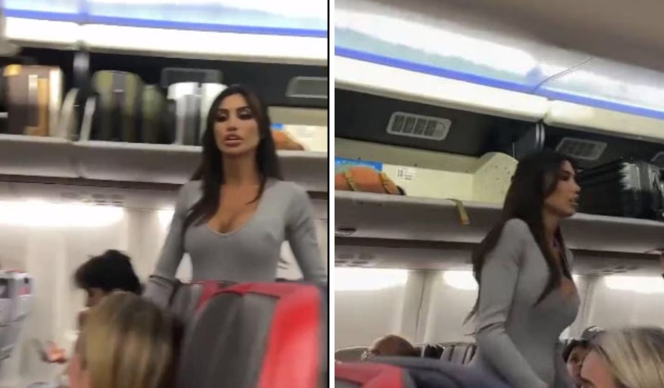 Morgan Osman fue expulsada de un avión