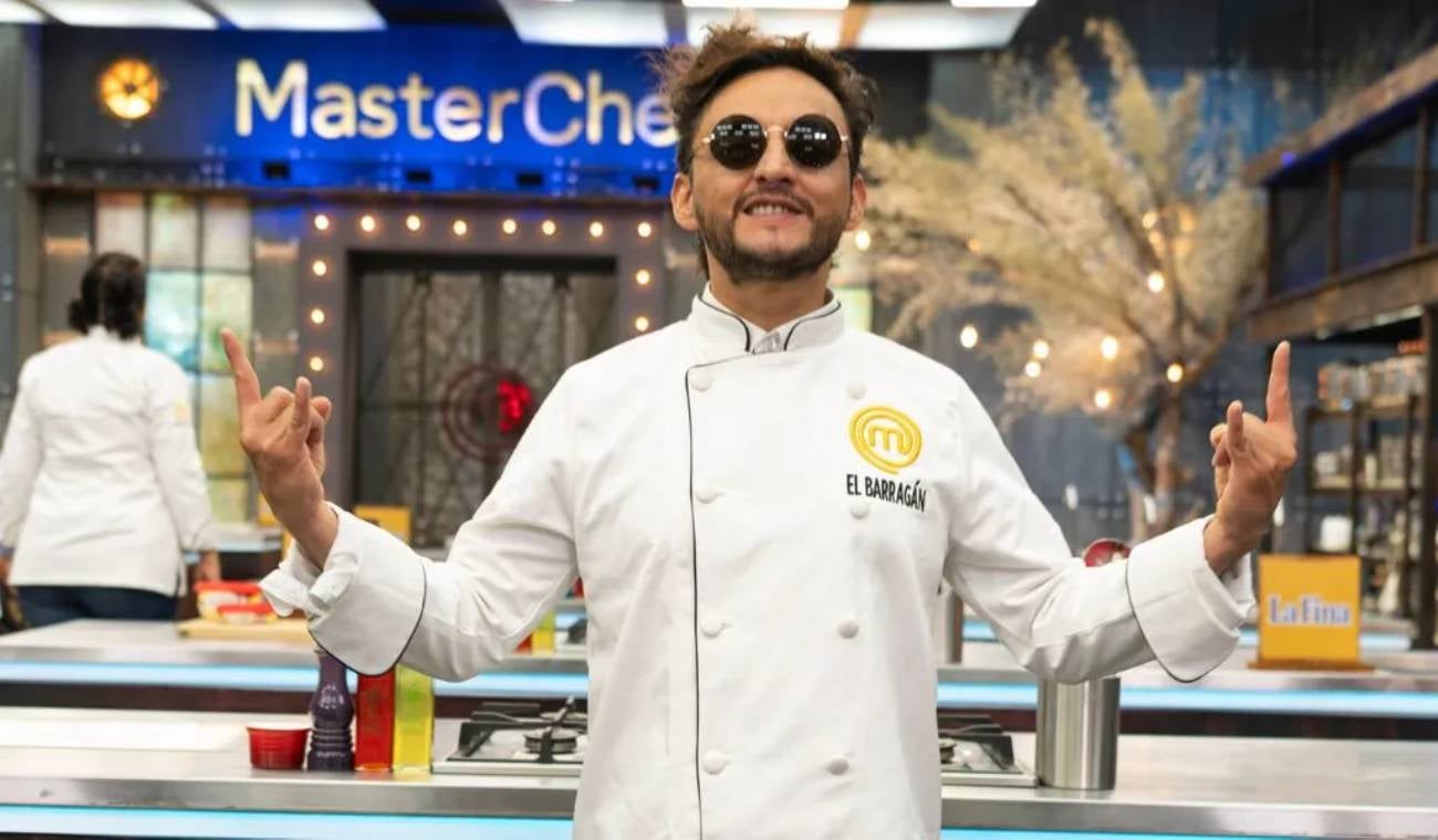 Juan Pablo Barragán en Masterchef Celebrity