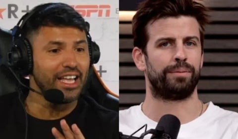 Kun Agüero y Gerard Piqué