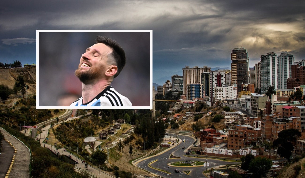 Cómo afecta altura de La Paz a atletas: Messi es suplente