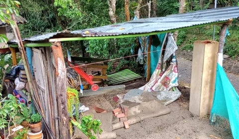 Lluvias destruyen casas en Cundinamarca
