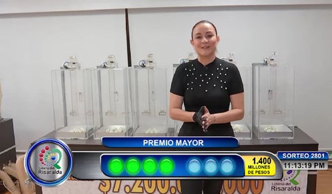 Lotería de Risaralda. 12 de abril de 2024