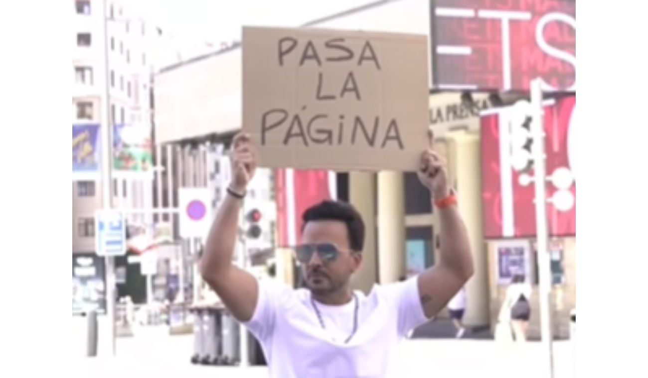 Luis Fonsi y su nueva canción "Pasa la página"