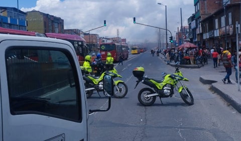Manifestaciones en Bogotá